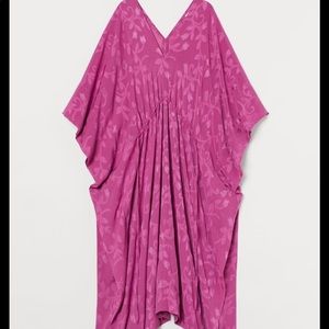 H&M jacquered-weave kaftan